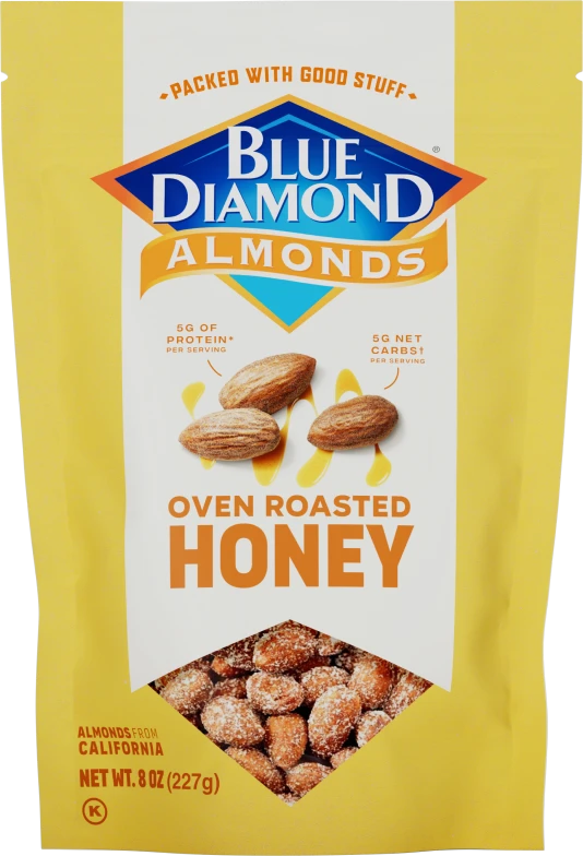 Oven Roasted Honey Almonds