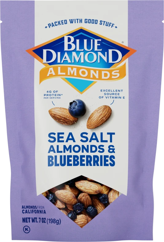 Sea Salt Almonds & Blueberry